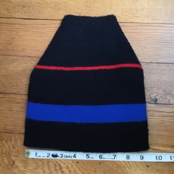 Wool Ski Hat Windproof Lined EUC Winter Beanie Snow - Picture 2 of 8